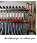 Nízký průtok podlahovým topením